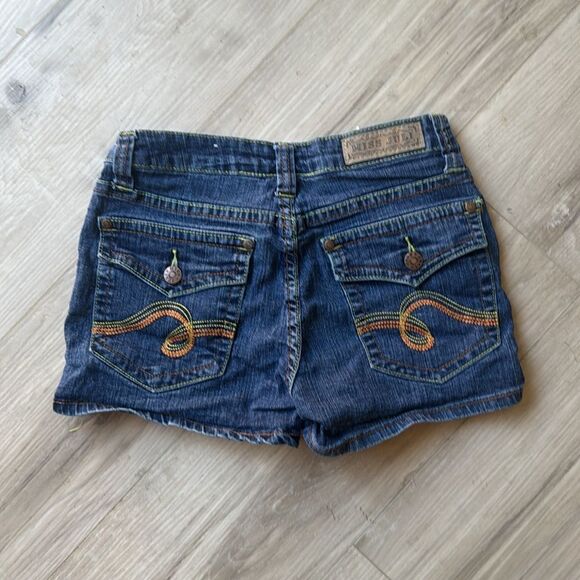 Miss Juli Jean Shorts Size 3/4 3 4 - Picture 2 of 3